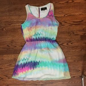 Colorful summer dress!Great for weddings/going out